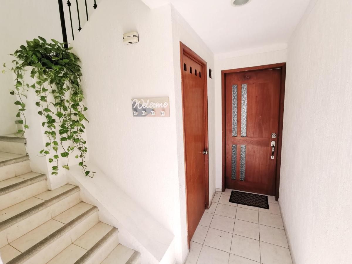 Beautiful & Cozy Near Beach Apartment Pool & Kingsize Bed カンクン エクステリア 写真
