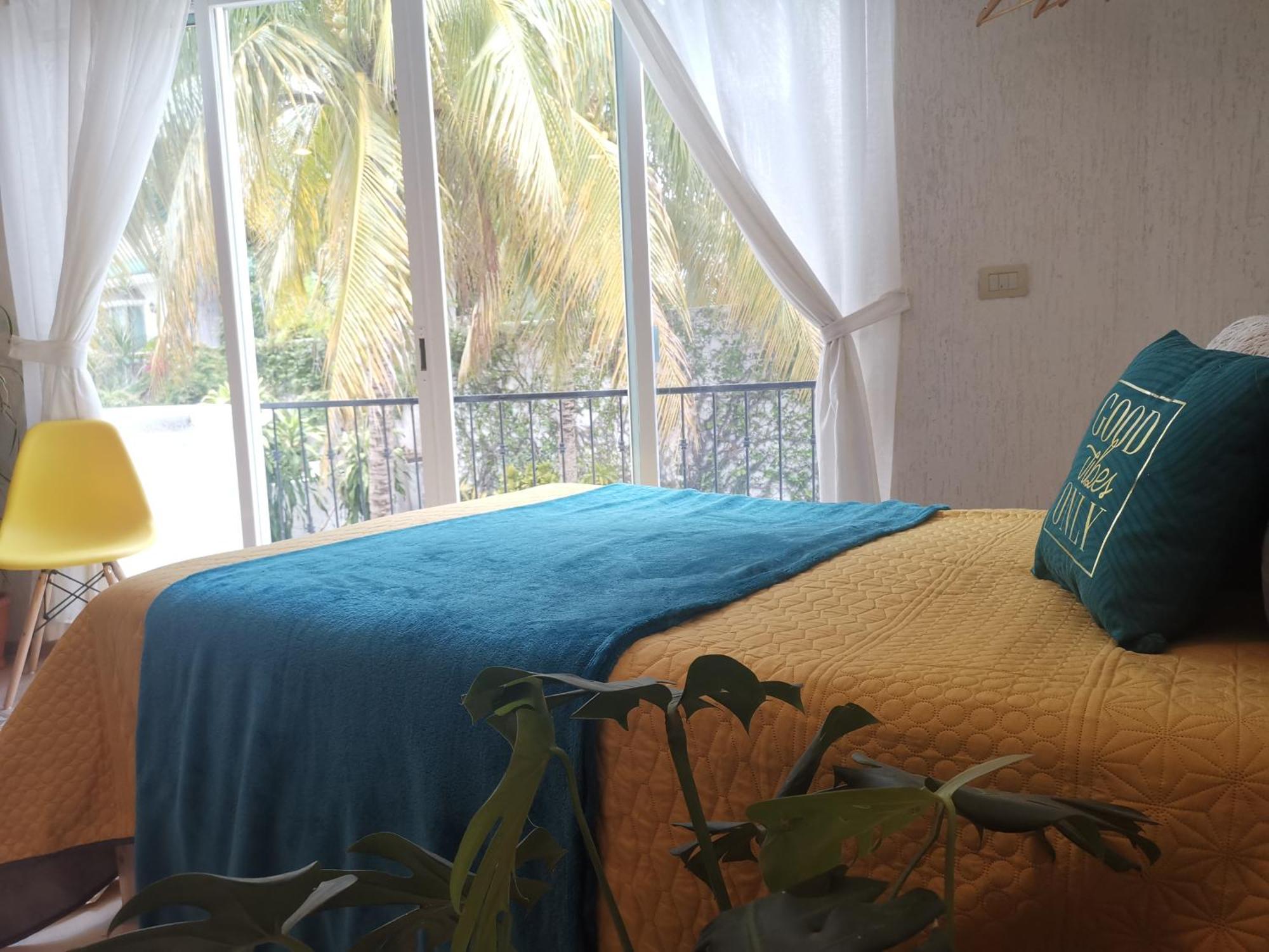 Beautiful & Cozy Near Beach Apartment Pool & Kingsize Bed カンクン 部屋 写真