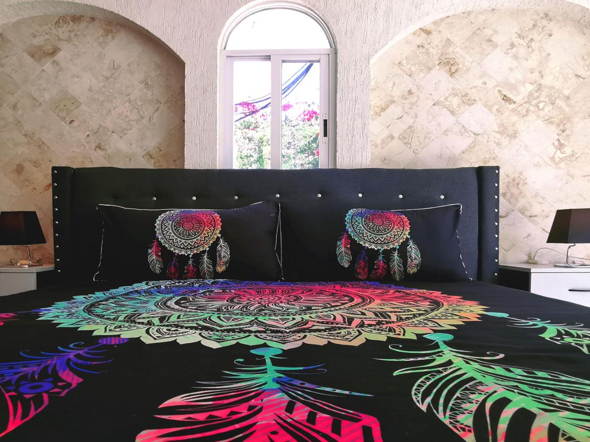Beautiful & Cozy Near Beach Apartment Pool & Kingsize Bed カンクン 部屋 写真