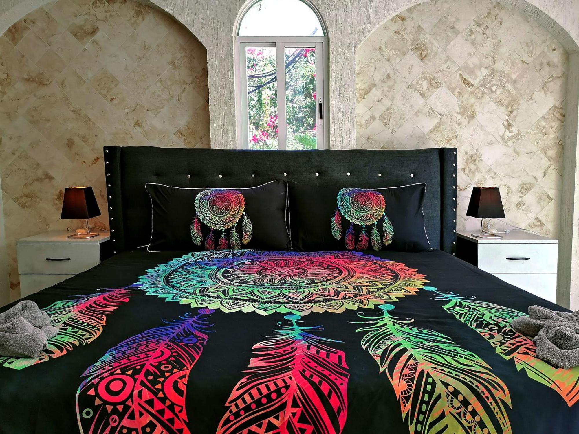 Beautiful & Cozy Near Beach Apartment Pool & Kingsize Bed カンクン 部屋 写真